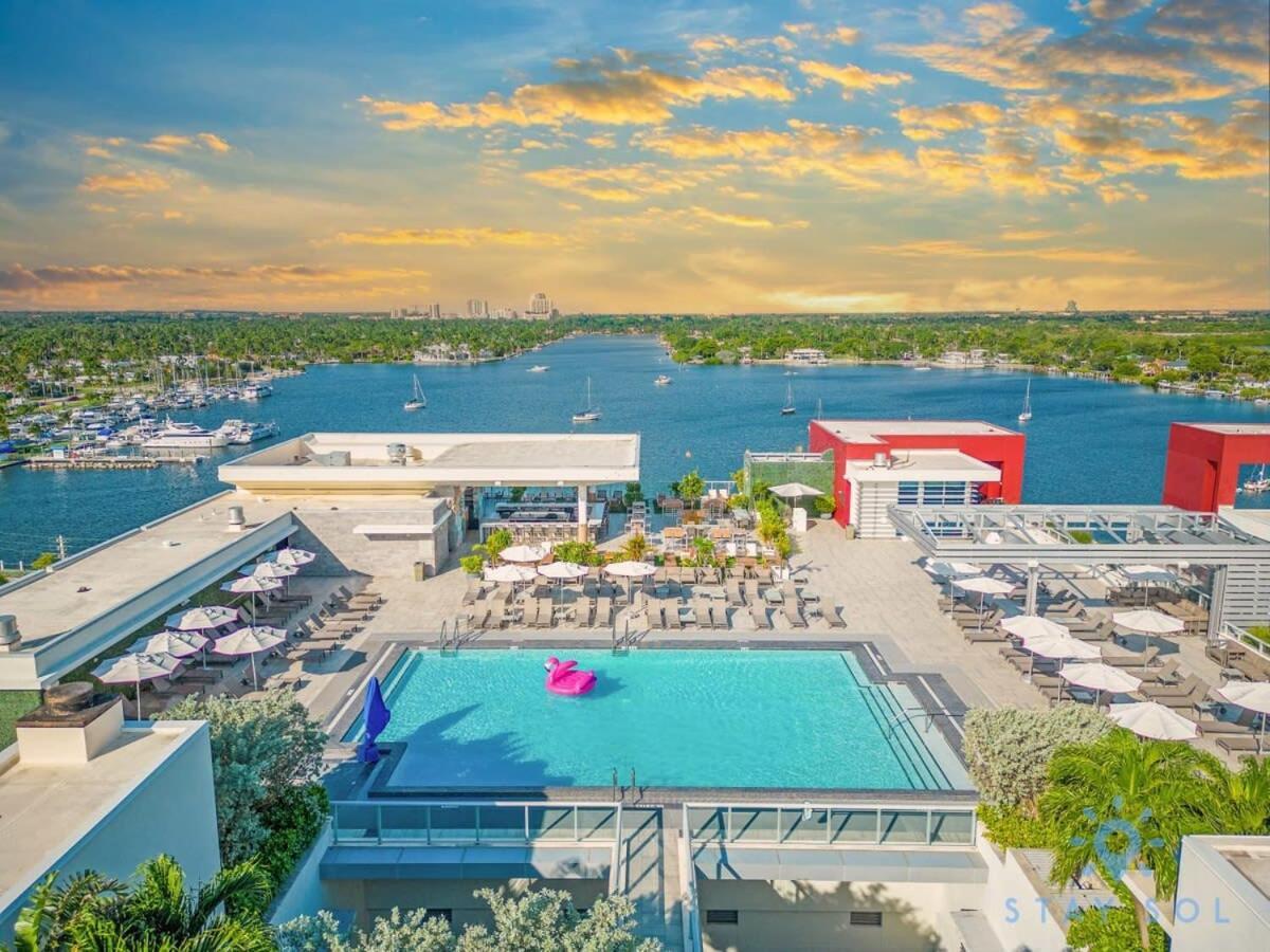 Near Beach - Rooftop Pool - Hot Tub - Broad-Walk Hollywood Kültér fotó